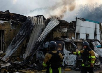 Russia bombards Ukraine with drones hours after Trump announces talks with Putin