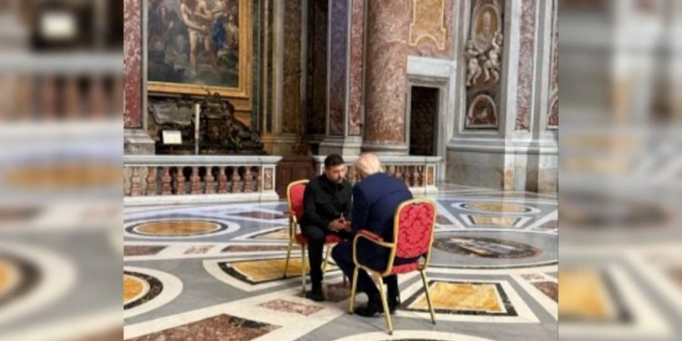 President Trump reveals what he told Zelenskyy during viral meeting at the Vatican