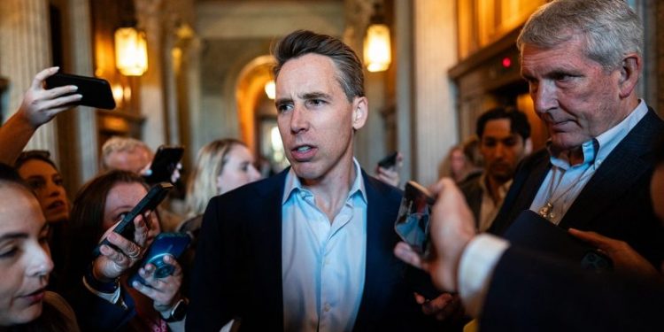 Hawley clashes with UPenn law professor over judicial injunctions